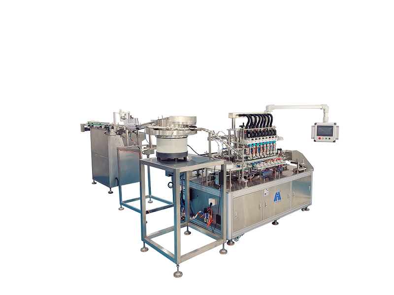 全自動口服液灌裝旋蓋一體機_産量12000/H